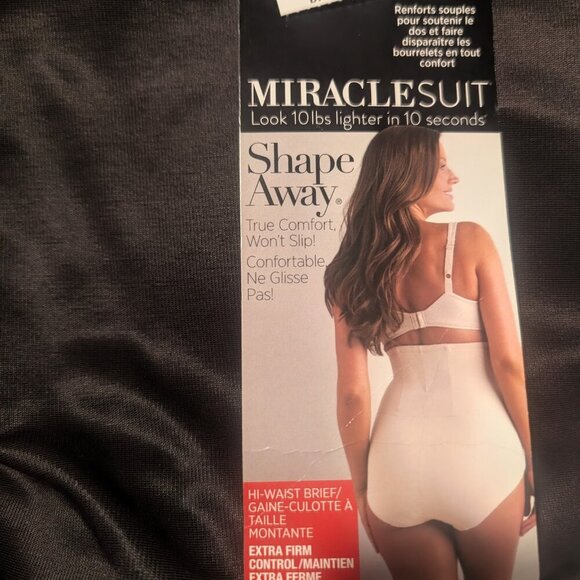 Miraclesuit | Shape Away Hi-Waist Brief In Black - Picture 6 of 11